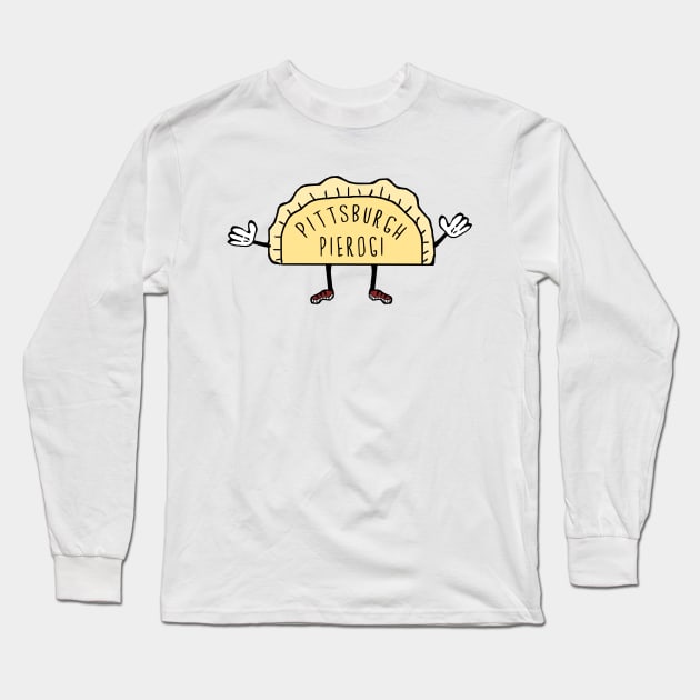 Pittsburgh Pierogi Long Sleeve T-Shirt by akachayy